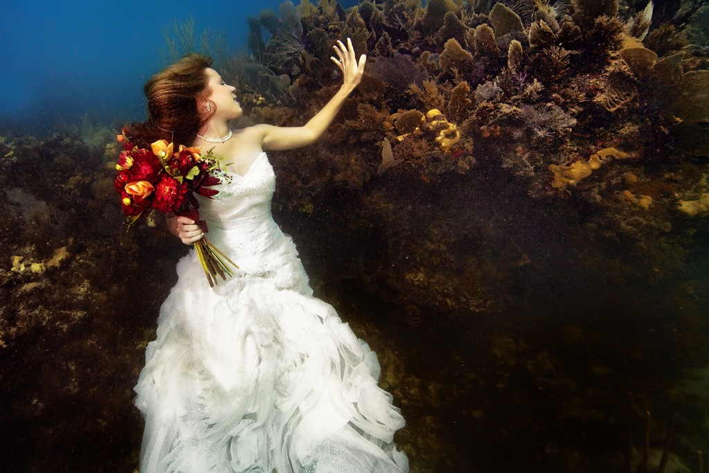 Underwater Wedding Photographs