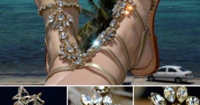 Gorgeous Jeweled Shoes Pasha