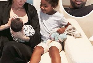Heartbroken Khloe Kardashian finally takes newborn son home