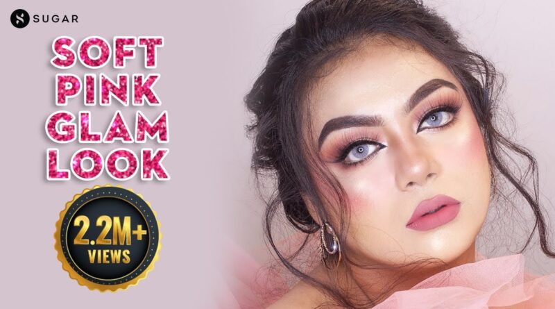 Soft Pink Glam Makeup | Party Makeup Look